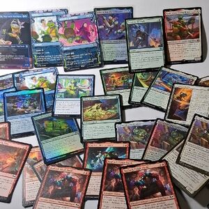 TMNT Magic The Gathering 40 Card Lot Near Mint